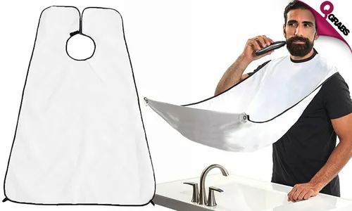 Hair Cutting Apron with Suction Hooks!